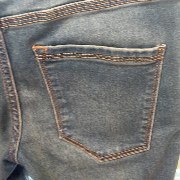 Free people skinny blue denim  jeans size 25 - Picture 4 of 5